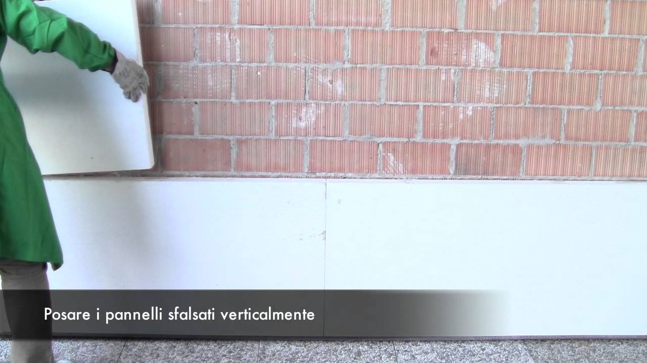 Coatbond index spa come incollare e rasare i pannelli isolanti ...