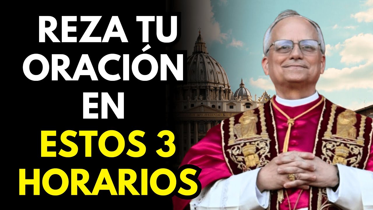 EL PAPA LEÓN XIV REVELA: ¡LOS 3 MEJORES MOMENTOS PARA REZAR EL ROSARIO Y RECIBIR BENDICIONES!