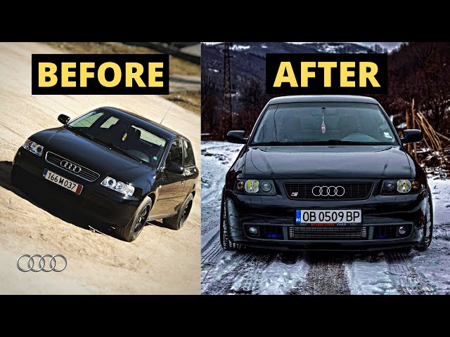 Building a 250HP Audi A3 8L 1.8T In 3 Minutes