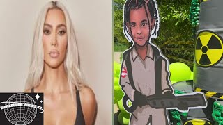 Kim Kardashian Son Psalm West Celebrates His 5th Birthday Party With Ghostbuster Theme..