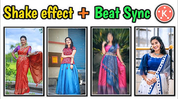 New Shake effects with perfect beat sync || Padhu padhmavathi reel video editing in kinemaster