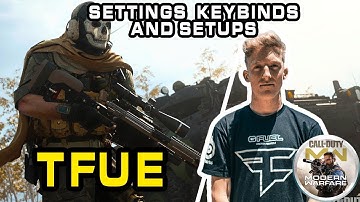 Tfue Call Of Duty Modern Warfare Settings, Keybinds and Setup 2020 Update