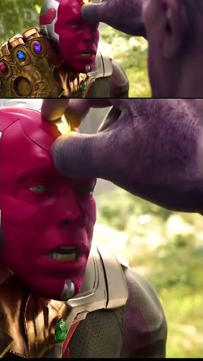 Thanos kills Vision #InfinityWar #shorts