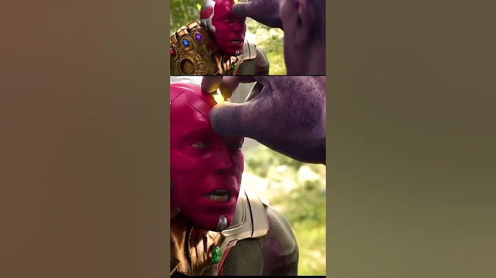 Thanos kills Vision #InfinityWar #shorts