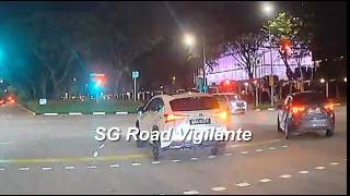 1apr2026 Central Boulevard #SMX603E lexus nx300h fail to conform to red light signal