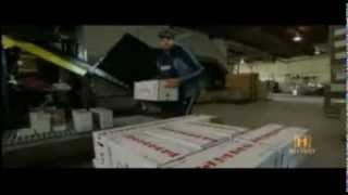 History Channel television show about Worm Picker process