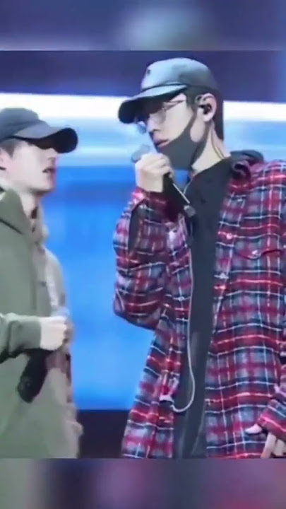 Their Height Difference 💚❤️ the untamed concert in Nanjing #wangyibo #xiaozhan #yizhan #bjyx