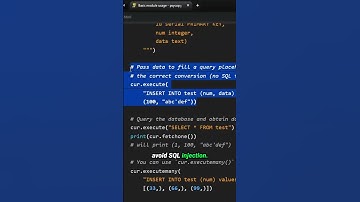SQL Injection is EASY to Avoid