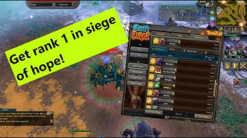 Battleforge/Skylords Reborn Siege of Hope Expert Budget Deck, Get your Rank 1! [With Commentary]