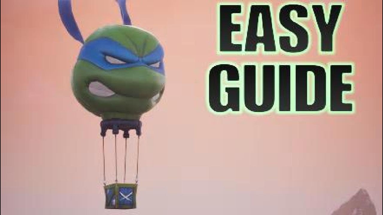 Easily complete Search a Ninja Turtle Supply Drop Fortnite x TMNT