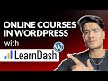 How to Create an Online Course in WordPress with LearnDash (And Review)