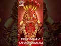 Pratyangira Sahasranamam | Chants to Relieve One from Doshas, Accidents, Diseases, Curses, Obstacles