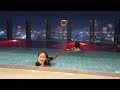 Night swimming at bai hotel