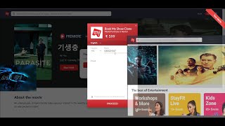 BOOK MY SHOW(clone) #ReactJs project