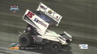 Knoxville Raceway 305 Sprint Car Highlights