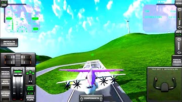 Mid-Air Collision||Turboprop Flight Simulator||Android Gameplay