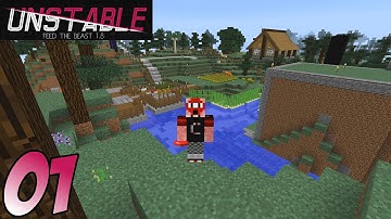Ryotcraft FTB Unstable - Ep 1 - Starting Unstable