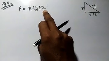 Class 6th Mathematics Exercise 13.1 Perimeter.  question no 1 to 8 with solution.