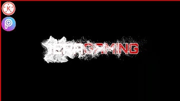 Indera gaming intro in Android particles intro reveal in KineMaster (indera gaming)