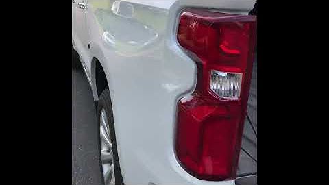 How to remove taillight and replace reverse light 2019 Chevy Silverado 1500