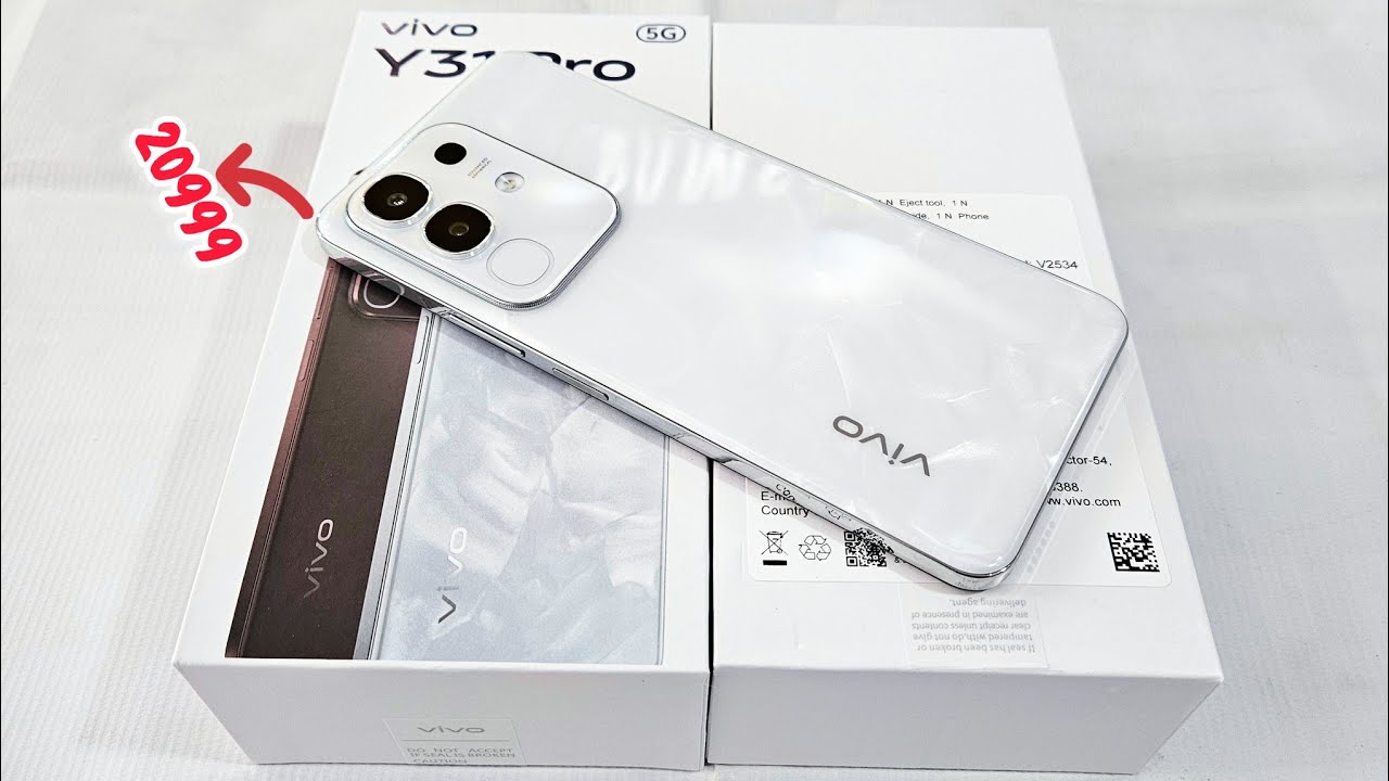 vivo Y31 Pro 5G 8/256 Unboxing and Price Details ! Under 20999