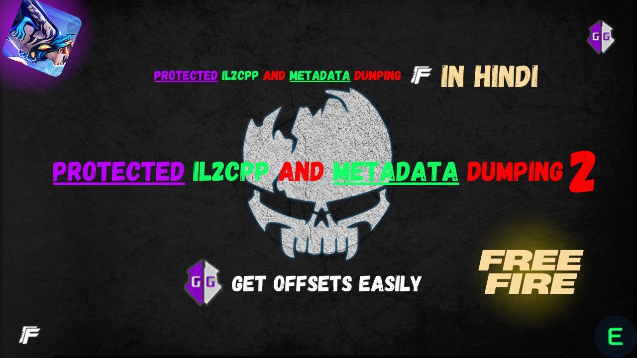 How to dump Protected il2cpp and Metadata (Free Fire) | Tutorial In ...