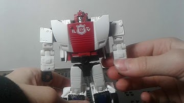 Transformers Seige Red Alert Reveiw + Cog Combination