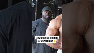 Larry Wheels entrena con Samson y pasa esto #gym #humor #fitness #bodybuilding