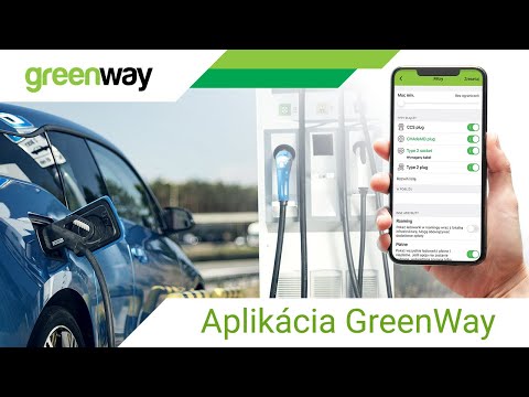 Nabíjanie elektromobilu a použitie aplikácie GreenWay