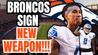 BREAKING NEWS: Denver Broncos Sign WR Josh Reynolds to 2-Year Deal!!