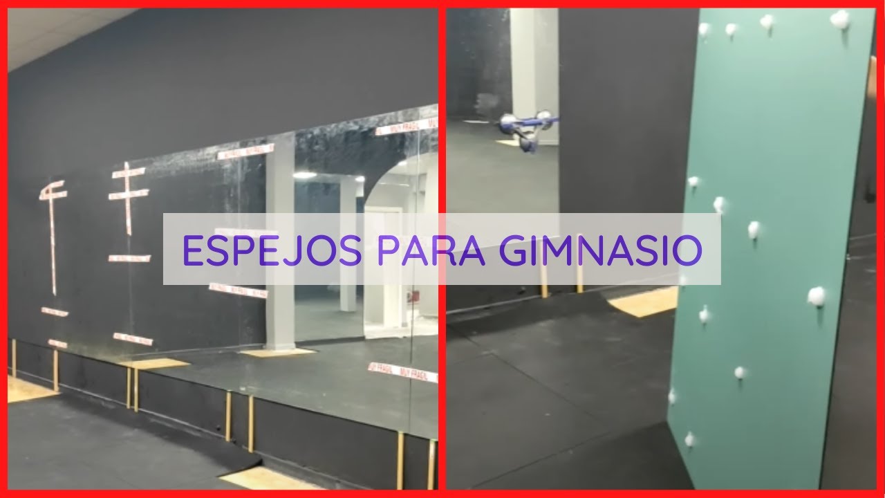 ✔️ Instalación y montaje de ESPEJOS DE GIMNASIO PARA CASA en Arganda del  Rey