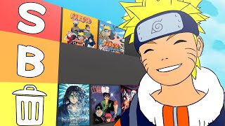 Naruto Makes An Anime Tier List! (vrchat)