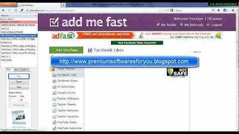 Watch & Download Addmefast Facebook iMacros Script - Working October,2012 [HD]