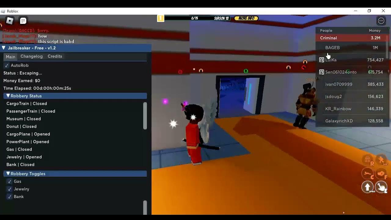 Jailbreak Script Pastebin 2022 Auto Farm YouTube