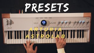 Arturia Astrolab Presets