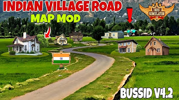 Map Mod Bussid 4.1.2 - New Indian Village Map Mod For Bus Simulator Indonesia |New Mod Bussid|Bussid