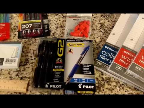 Office Depot/Office Max Haul: Just over $7 for 19 Items! ($100+ Value)