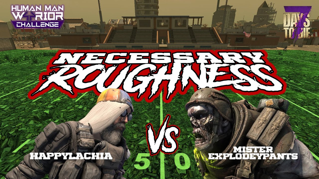 BLITZING The Complex for THICK44 Flags | 7 Days to Die: Human Man Warrior Challenge EP. 14