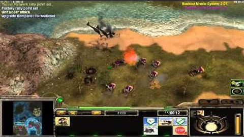 C&C Generals ZH Contra 008 FINAL Challenge Demolition Walkthrough Mission 1