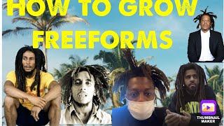 How to get real freeform dreads| @BobMarley  Explains