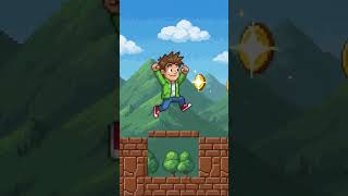 Put me in a classic 8-bit retro pixel art video game