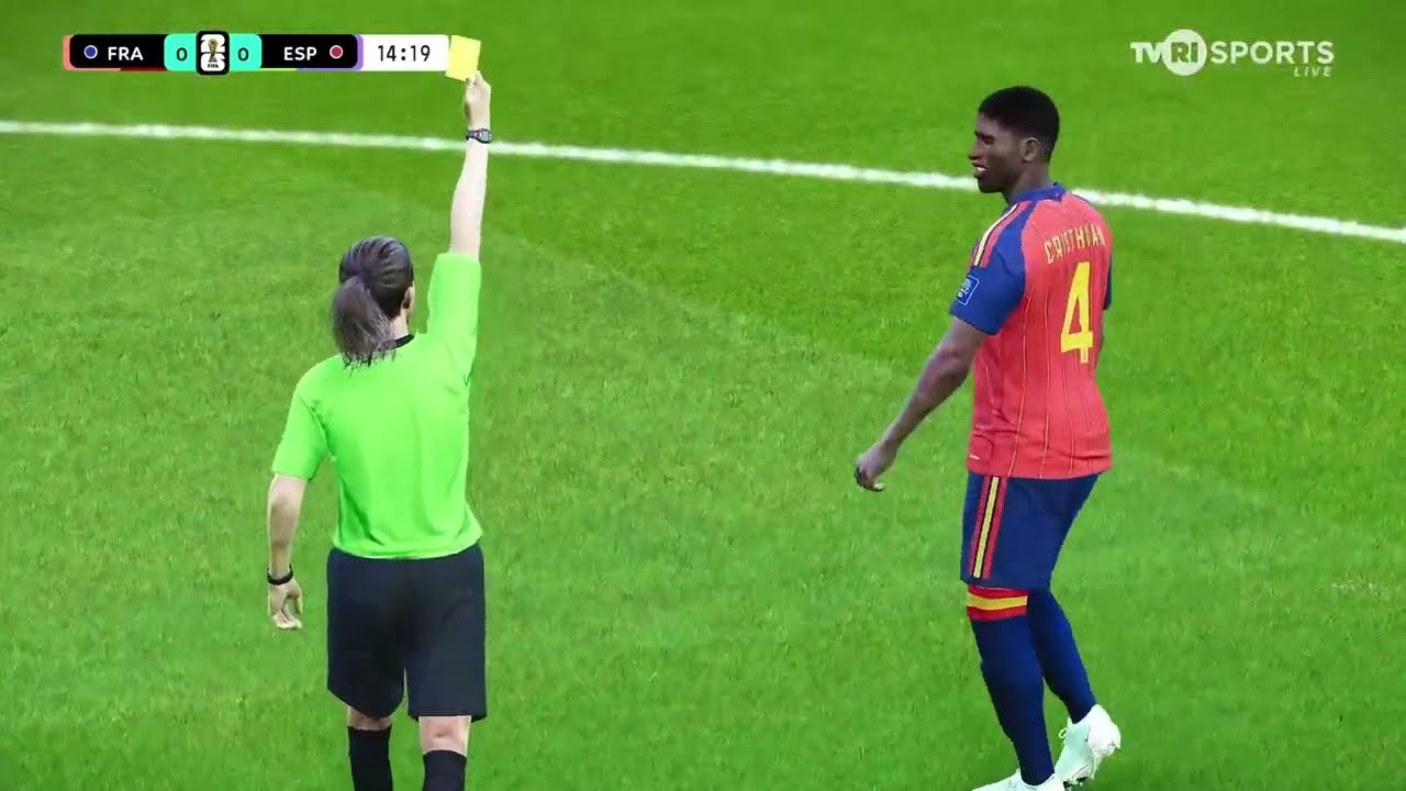 Pháp vs Tây Ban  | Video in Game