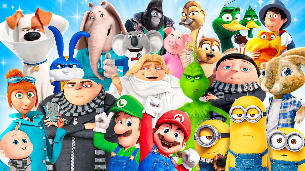 TODOS FILMES da ILLUMINATION RANKEADOS