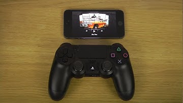 GTA San Andreas iPhone 5S iOS 7 Sony PlayStation 4 Dual Shock 4 Controller Gameplay