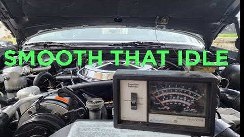 Electronic Quadrajet / Dualjet FULL CALIBRATION On The Car - Part 2