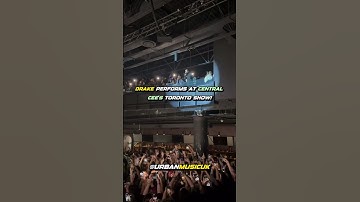 Thumbnail of Drake comes out at Central Cee’s Toronto show! 😀 …. #trending #drake