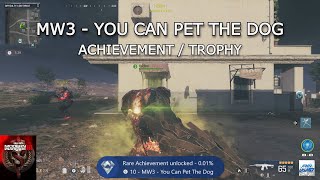 Call of Duty: MW3 - You Can Pet The Dog achievement guide