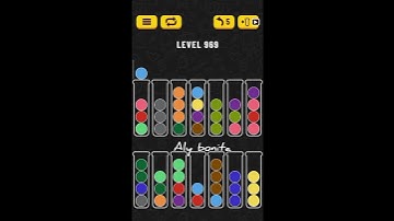 ball sort puzzle level 969