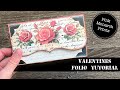 A folio all about LOVE ❤️ Valentines Folio Tutorial!