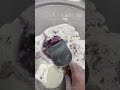 Açaí bowl into rolled ice cream